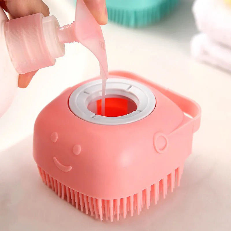 brosse de bain pour chien