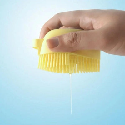brosse de bain pour chien